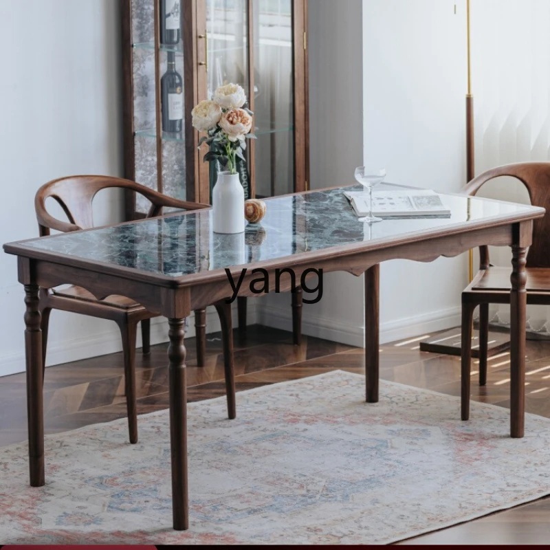 LZR North American Black Walnut Solid Wood Vintage Rectangular Home Dining Table
LZR North American Black Walnut Solid Wood Vintage Rectangular Home Dining Table