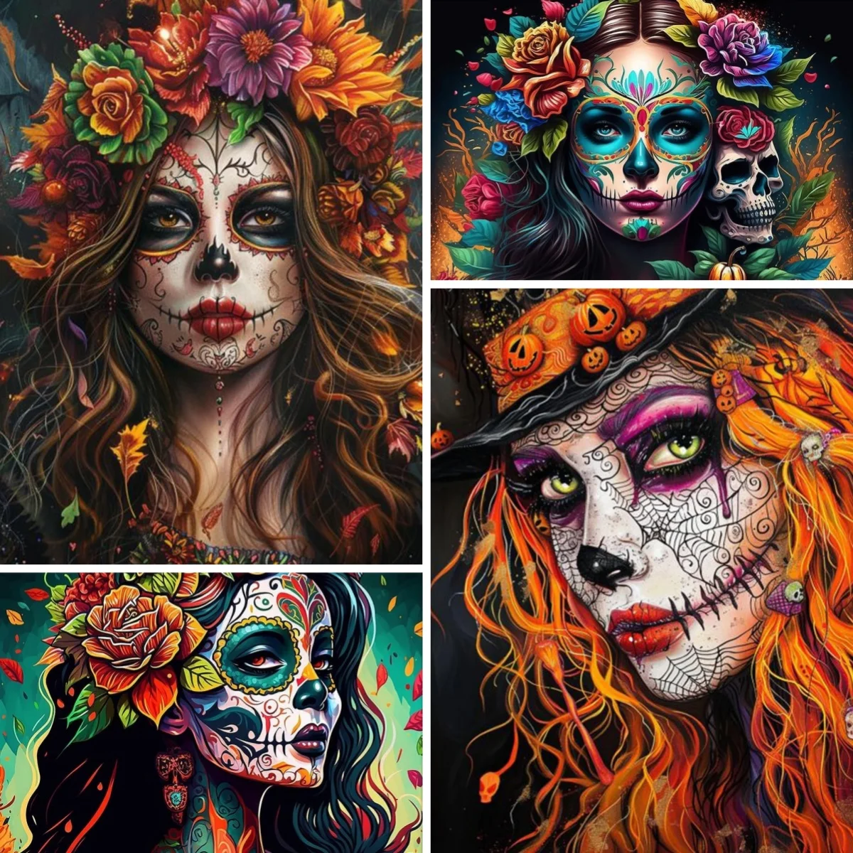 Full Drill Diamond Embroidery Flowers and Vibrant Mexican Cultural Woman Portrait Diy Diamond Painting Cross Stitch Kit Decor
Full Drill Diamond Embroidery Flowers and Vibrant Mexican Cultural Woman Portrait Diy Diamond Painting Cross Stitch Kit Decor