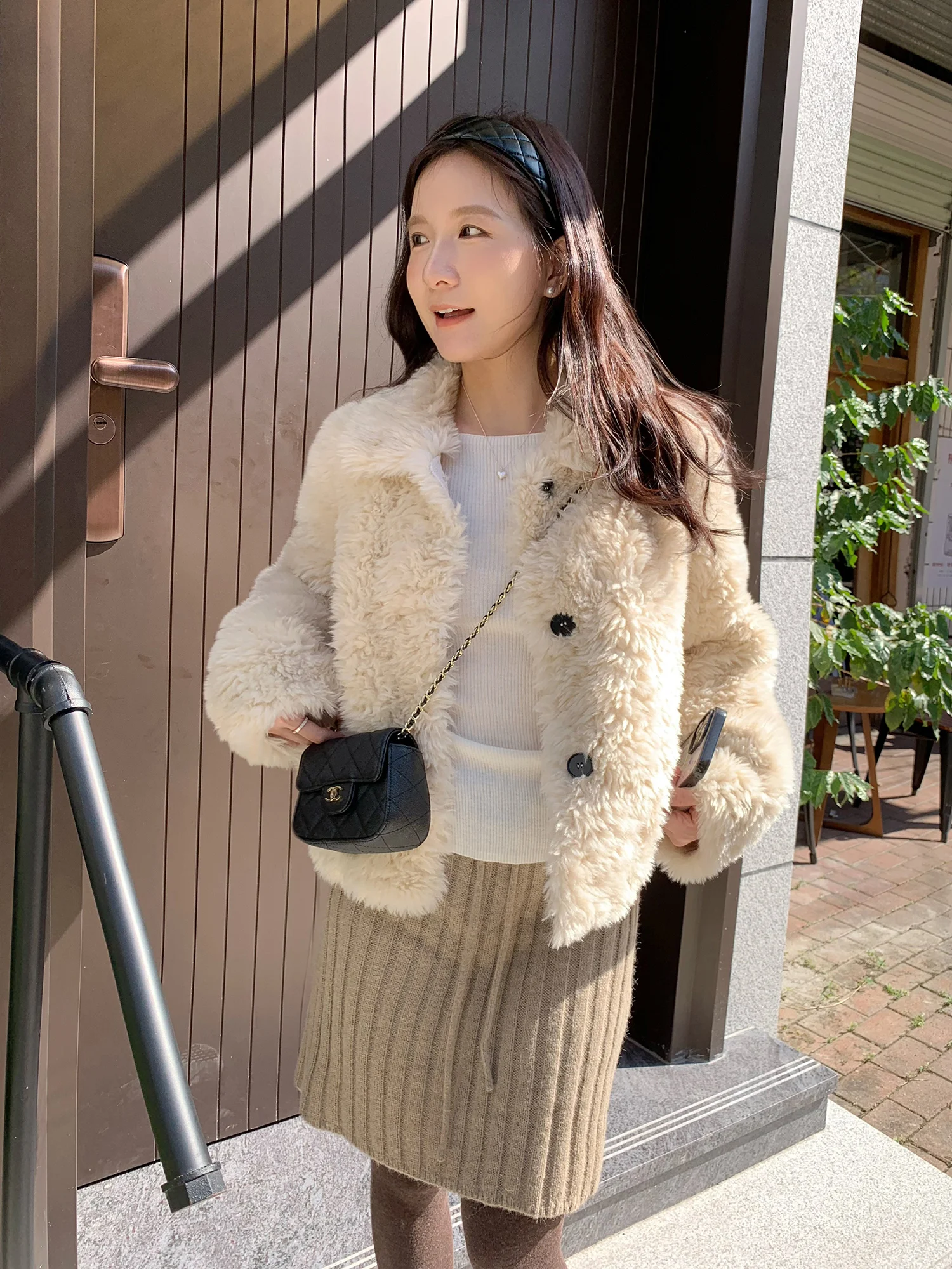 Корейская короткая куртка из искусственного меха и кожи XierZ Week Happin, цвет сливового цветка, пушистая верхняя одежда
Корейская короткая куртка из искусственного меха и кожи XierZ Week Happin, цвет сливового цветка, пушистая верхняя одежда