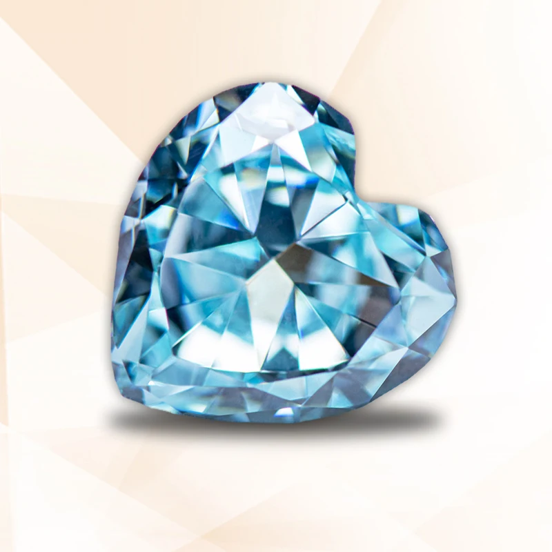 Cubic Zirconia Aquamarine Color Crushed Ice Cut Heart Shape Charms Beads for Diy Jewelry Making Rings Materials No Certificate
Cubic Zirconia Aquamarine Color Crushed Ice Cut Heart Shape Charms Beads for Diy Jewelry Making Rings Materials No Certificate