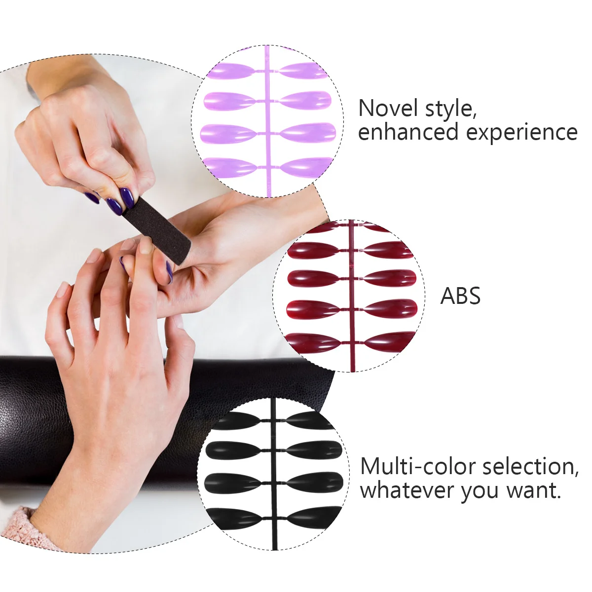 72Pcs Oval False Nails Natural Long Artificial Nails for Nail Art DIY Salon Party Decoration Plastic Nail Tips
72Pcs Oval False Nails Natural Long Artificial Nails for Nail Art DIY Salon Party Decoration Plastic Nail Tips