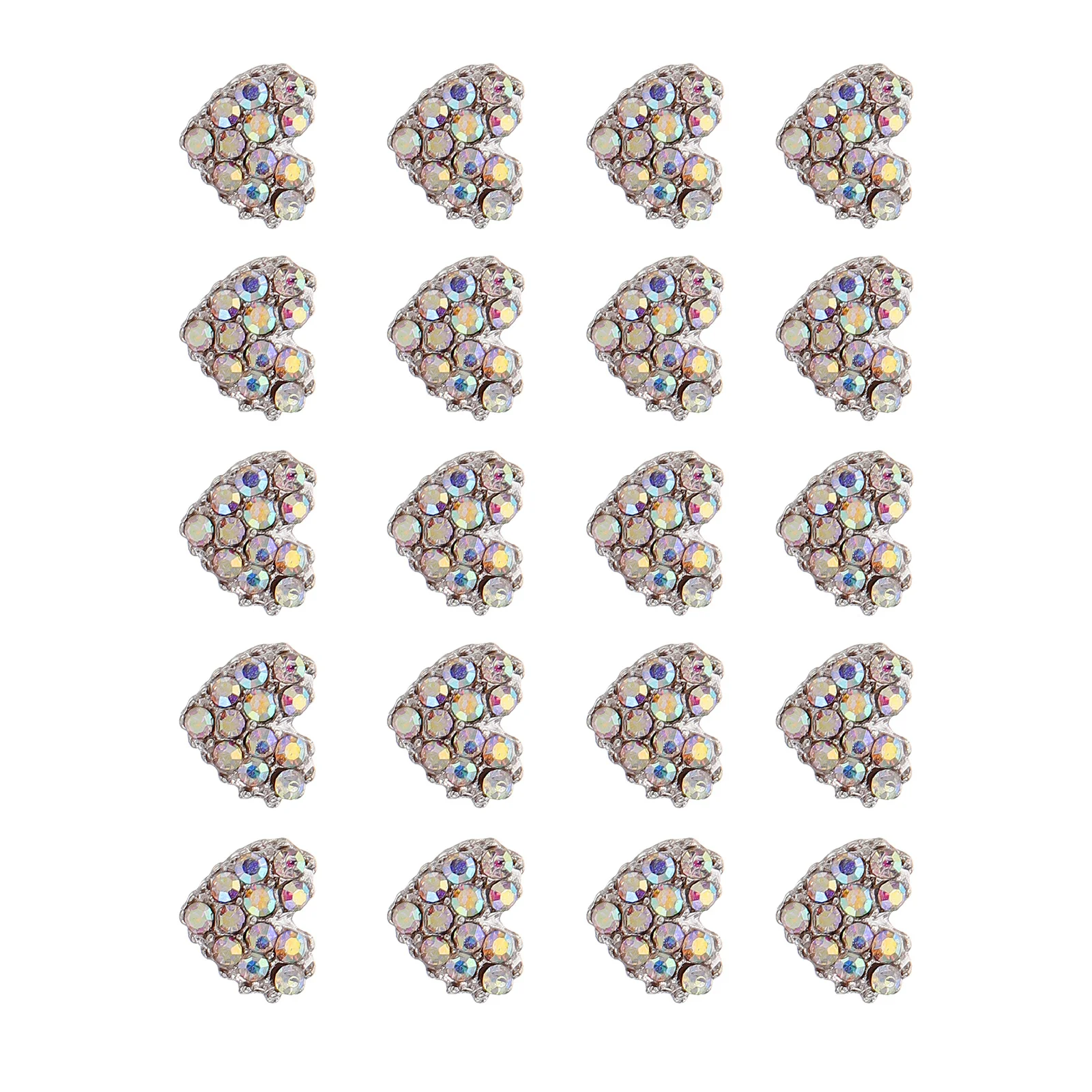 20Pcs 3D Heart Nail Sticker Rhinestones Shiny Nail Art Decals for DIY Manicure Decoration Festival Birthday Party Use
20Pcs 3D Heart Nail Sticker Rhinestones Shiny Nail Art Decals for DIY Manicure Decoration Festival Birthday Party Use