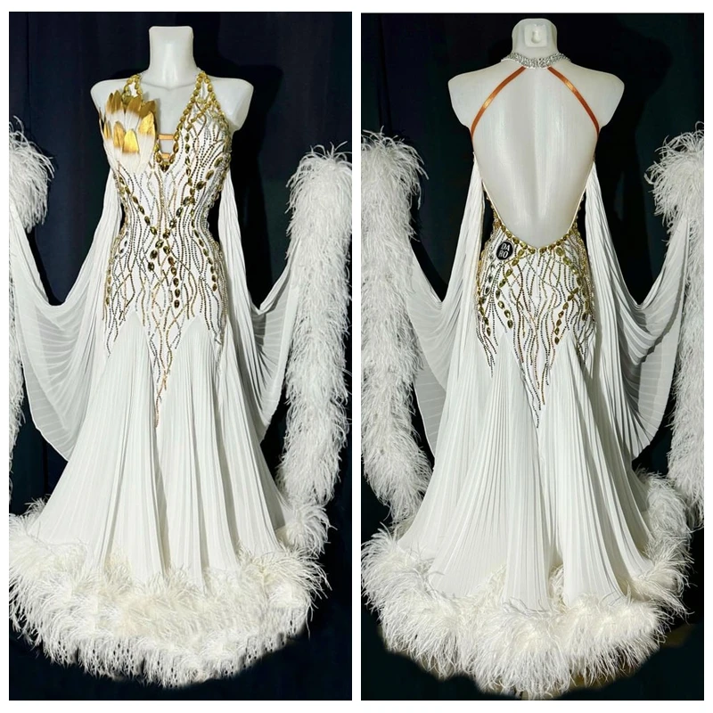 Waltz Ballroom Dance Dress Women Competition Dance Gown Ballroom Dancing Costume standard dance dress women competition 2024
Waltz Ballroom Dance Dress Women Competition Dance Gown Ballroom Dancing Costume standard dance dress women competition 2024