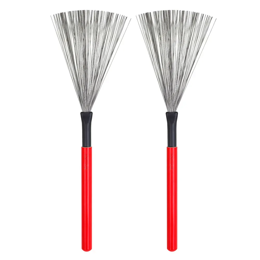 2pcs Steel Wooden Handle Jazz Practice Spring Back Effect Accessories Instrument Drum Wire Wooden Handle Brush Steel Wire Drum
2pcs Steel Wooden Handle Jazz Practice Spring Back Effect Accessories Instrument Drum Wire Wooden Handle Brush Steel Wire Drum