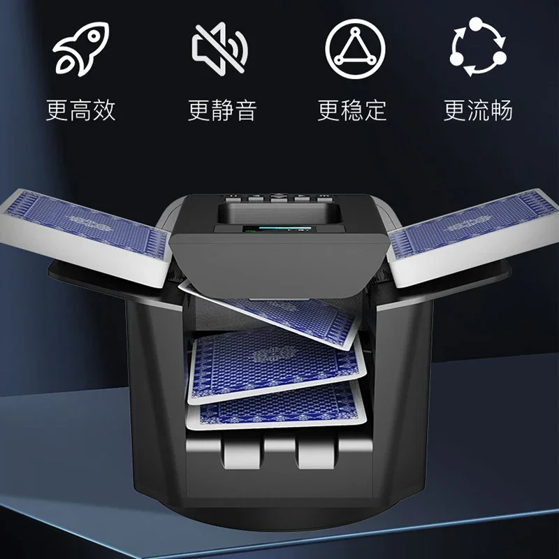 2 In 1 Playing Cards 360° Rotating Shuffler Dealer Machine Automatic Card Shuffling Dealing Tools Poker Device 4000mAh
2 In 1 Playing Cards 360° Rotating Shuffler Dealer Machine Automatic Card Shuffling Dealing Tools Poker Device 4000mAh