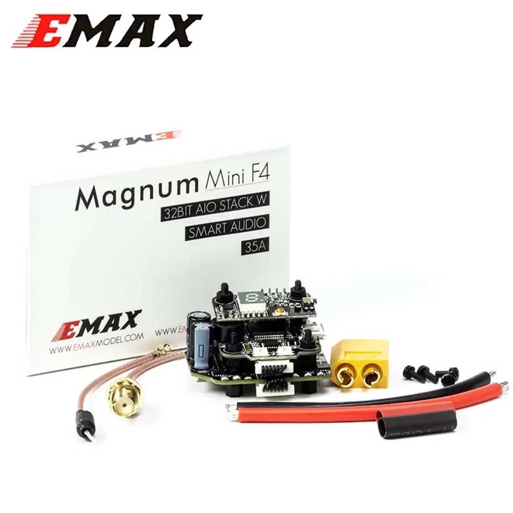 EMAX Mini Magnum 2 F4 35A Flytower 20x20 мм 35A MPU6000 2-6S BLHeli_32 4в1 ESC + F4 Контроллер полета OSD + VTX для RC FPV Drone 
EMAX Mini Magnum 2 F4 35A Flytower 20x20 мм 35A MPU6000 2-6S BLHeli_32 4в1 ESC + F4 Контроллер полета OSD + VTX для RC FPV Drone