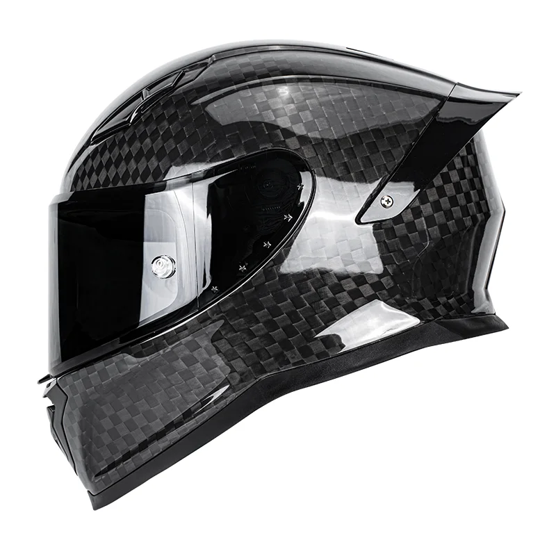 Carbon Fiber Full Face Motorcycle Helmets with Visor - Bluetooth Ready Speaker Pockets Helmet Cascos Para Motos DOT Approved
Carbon Fiber Full Face Motorcycle Helmets with Visor - Bluetooth Ready Speaker Pockets Helmet Cascos Para Motos DOT Approved