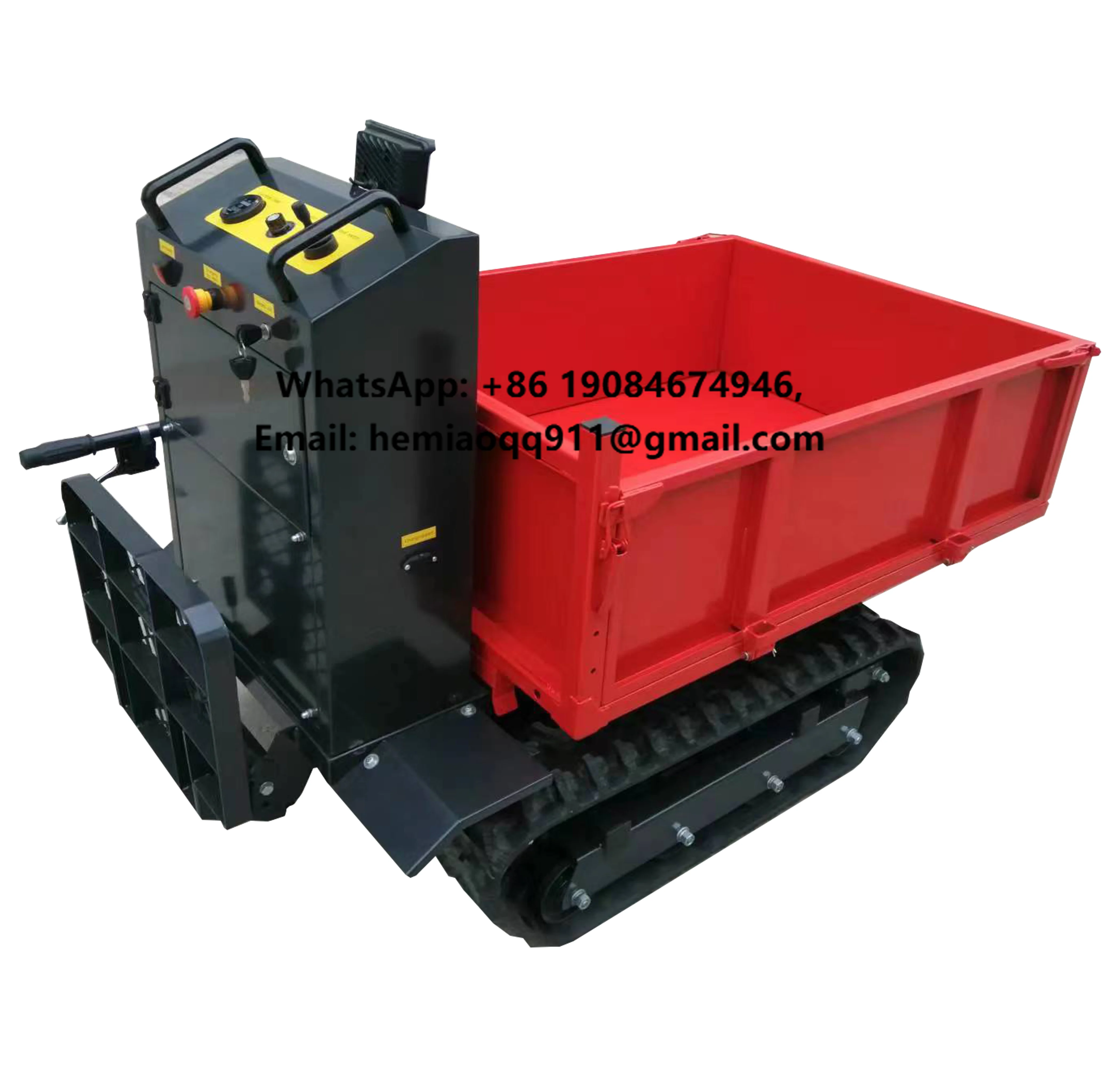 Cheapest Garden Farm Track Dumper 1Ton Small Crawler Dumper 500KG 1000KG Mini Dumper 4x4
Cheapest Garden Farm Track Dumper 1Ton Small Crawler Dumper 500KG 1000KG Mini Dumper 4x4