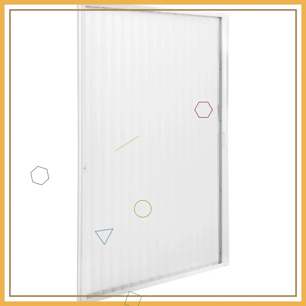 Раздвижная складная душевая дверь без складок, белая, 48x67 дюймов, для автодомов и кемпинга
Раздвижная складная душевая дверь без складок, белая, 48x67 дюймов, для автодомов и кемпинга