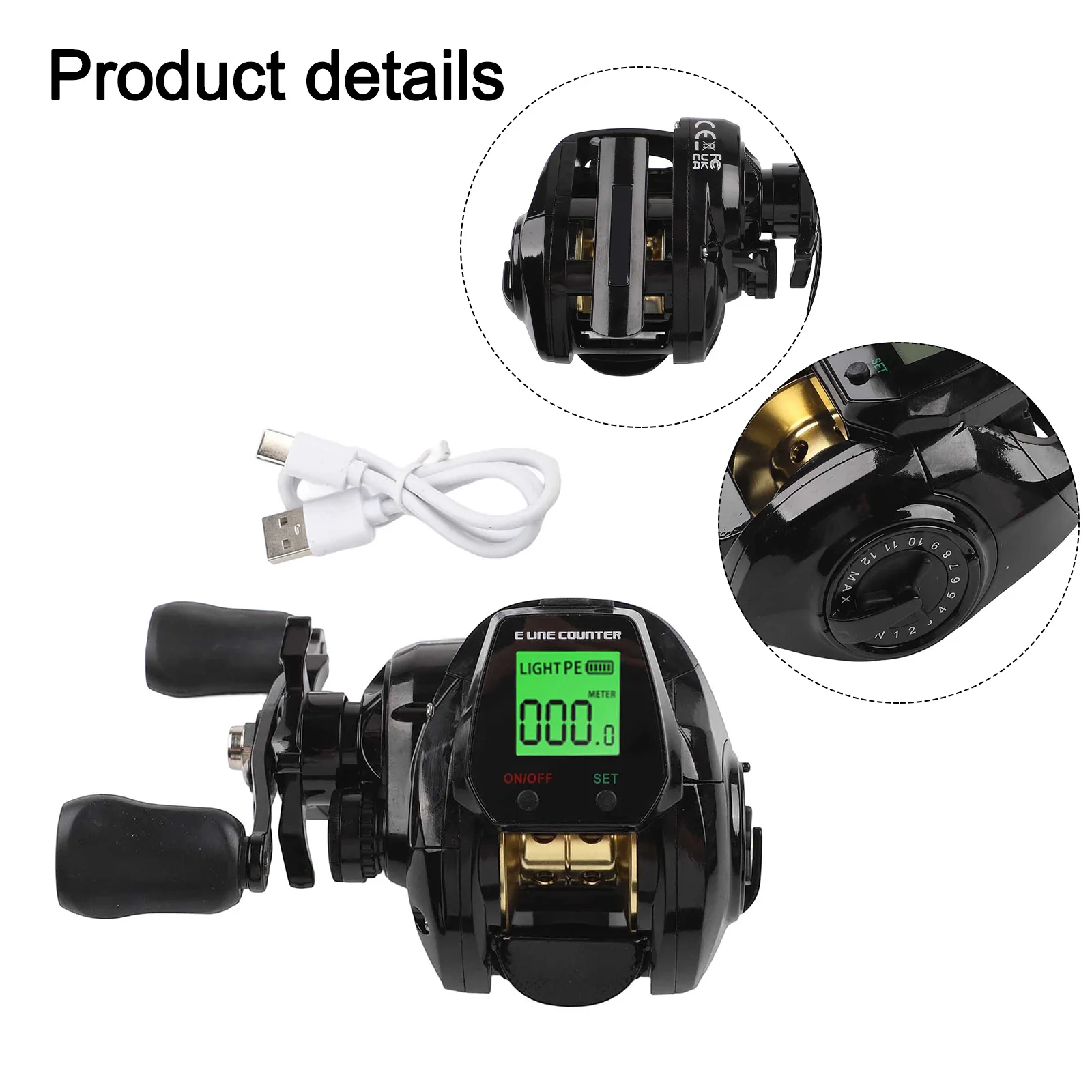 Для правой руки, катушка для приманки, цифровая рыболовная катушка для отдыха на открытом воздухе, 0,16 мм, 200 м, конструкция из алюминиевого сплава
Для правой руки, катушка для приманки, цифровая рыболовная катушка для отдыха на открытом воздухе, 0,16 мм, 200 м, конструкция из алюминиевого сплава