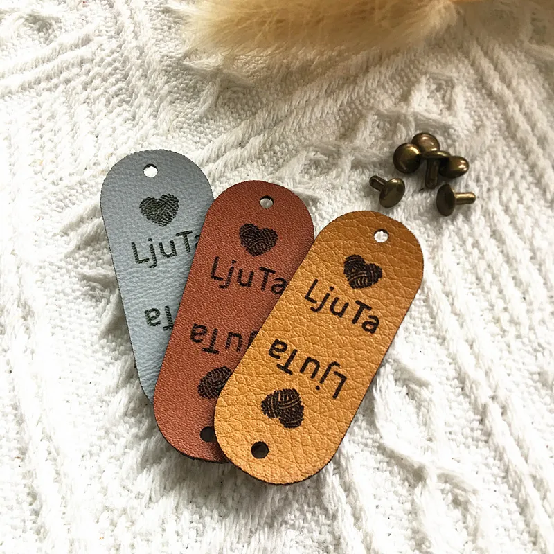 30pcs Personalized leather labels with logo text Custom Sewing tags for knitting crochet Folding handmade label for bags clothes
30pcs Personalized leather labels with logo text Custom Sewing tags for knitting crochet Folding handmade label for bags clothes