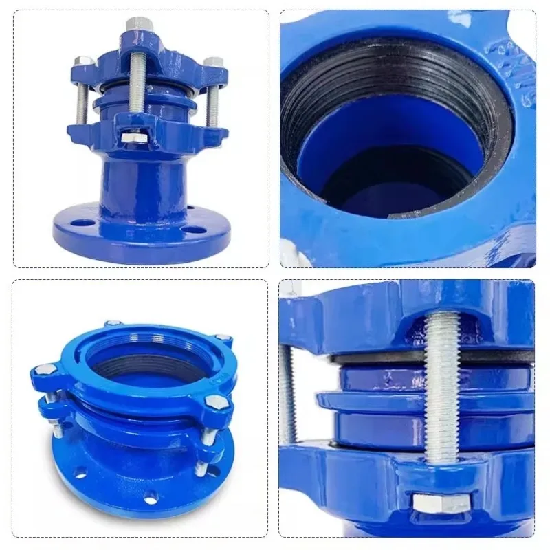 HDPE/PVC Universal Pipe Adapter Essential Solenoid Valves Restrained Flange Adaptor Pipe Fitting Flange Adapter Pipe Connector
HDPE/PVC Universal Pipe Adapter Essential Solenoid Valves Restrained Flange Adaptor Pipe Fitting Flange Adapter Pipe Connector