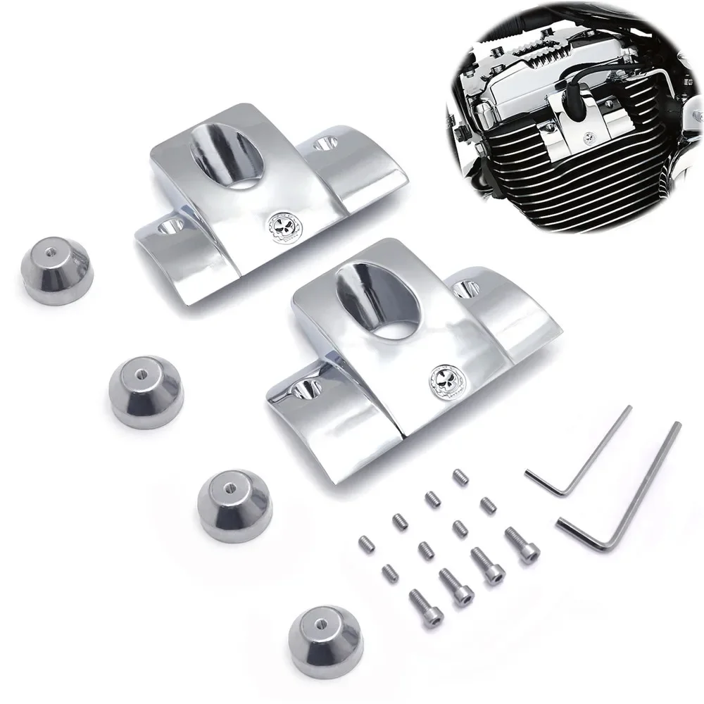 Spark Plug/Head Bolt Covers For 2004& up XL XR Sporster Headbolt Bridge Kit Motorcycle Parts
Spark Plug/Head Bolt Covers For 2004& up XL XR Sporster Headbolt Bridge Kit Motorcycle Parts