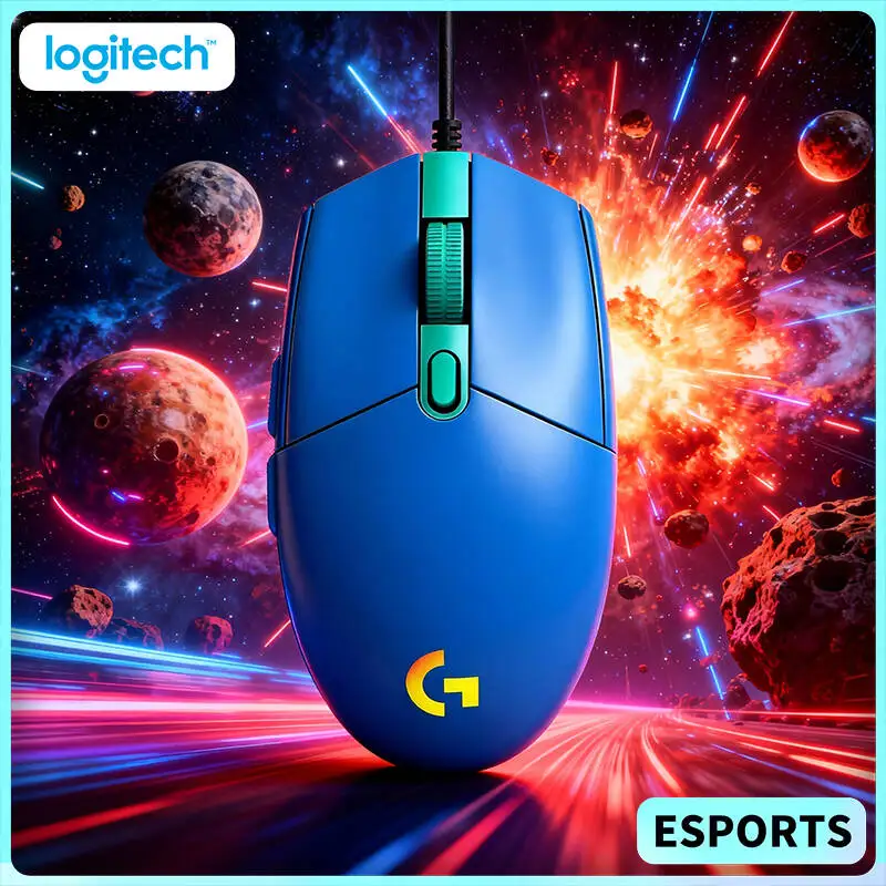 Мышь Logitech G102 Prodigy, время отклика 1 мс, сенсор HERO, синхронизация RGB-подсветки, 6 настраиваемых кнопок для соревновательных FPS-игр
Мышь Logitech G102 Prodigy, время отклика 1 мс, сенсор HERO, синхронизация RGB-подсветки, 6 настраиваемых кнопок для соревновательных FPS-игр
