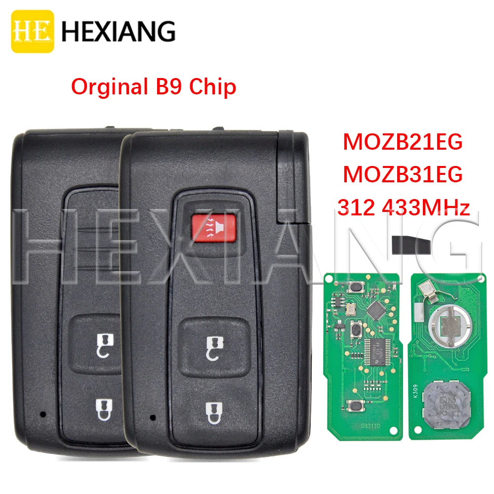 DR MOZB21TG MOZB31EG B31EG-485 Original B9 Chip 312/433MHz Keyless Car Remote Key For Toyota Prius 2004 2005 2006 2007 2008 2009
DR MOZB21TG MOZB31EG B31EG-485 Original B9 Chip 312/433MHz Keyless Car Remote Key For Toyota Prius 2004 2005 2006 2007 2008 2009