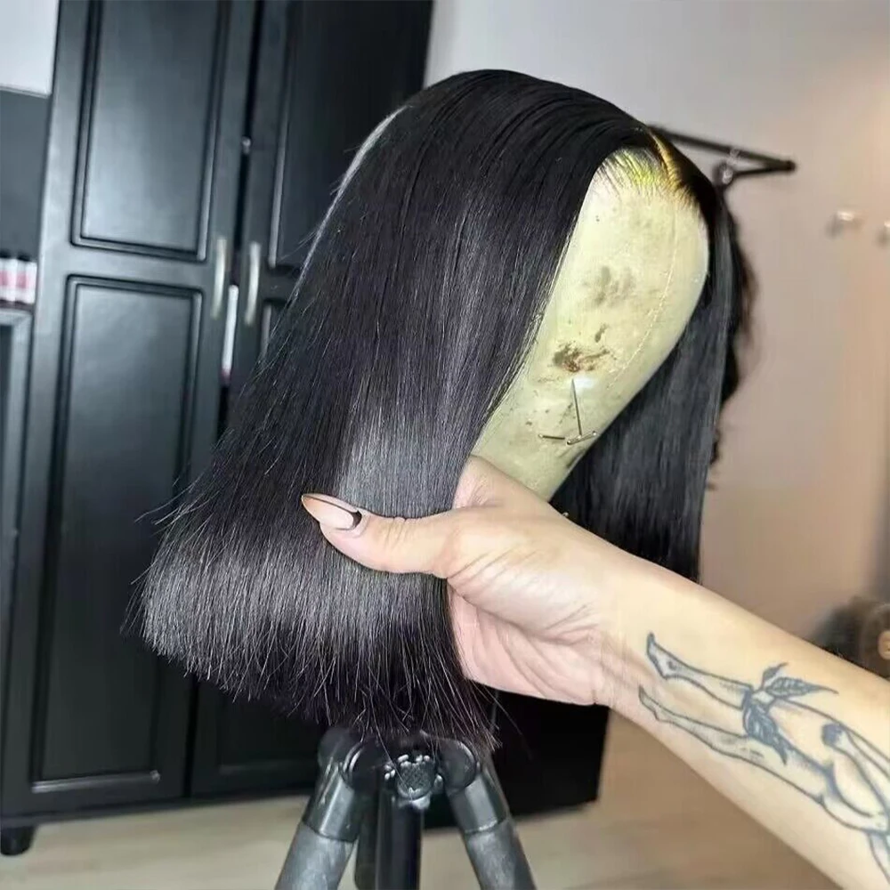 Clearance Sale Human Hair Bob Wig 13x4 Straight Lace Frontal 8-14 Inches Pre Plucked Hair Wigs Brazilian Remy Bone Straight Bob
Clearance Sale Human Hair Bob Wig 13x4 Straight Lace Frontal 8-14 Inches Pre Plucked Hair Wigs Brazilian Remy Bone Straight Bob