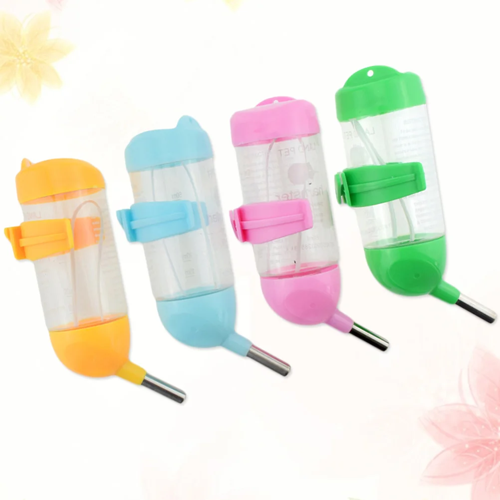 80ml Hamster Water Bottle Hanging Leak Proof Pet Plastic Bottle Easy Monitor Small Animal Water Dispenser for Pets
80ml Hamster Water Bottle Hanging Leak Proof Pet Plastic Bottle Easy Monitor Small Animal Water Dispenser for Pets