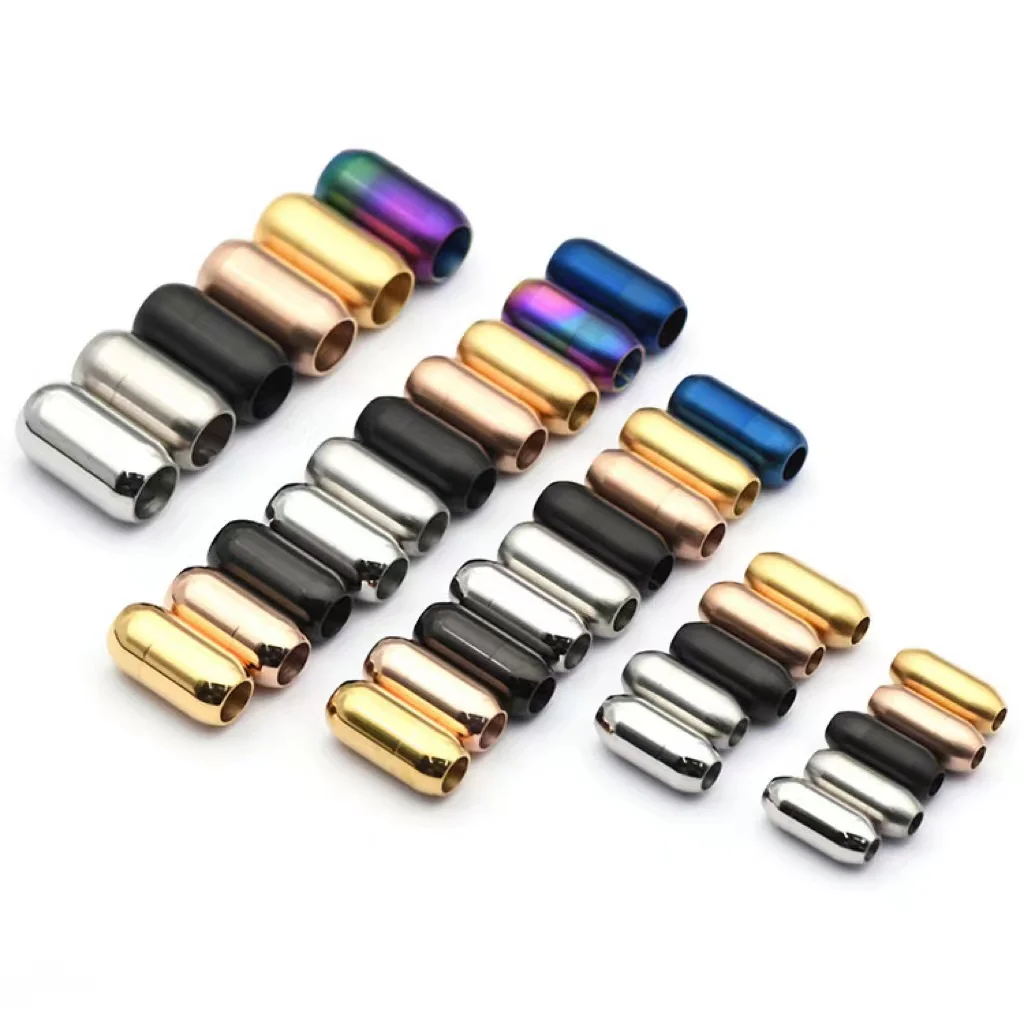 10pcs 316Stainless Steel Magnetic Clasps Hole 3/4/5/6/8mm For Leather Cord Bracelet Magnet Buckle Diy Jewelry Making
10pcs 316Stainless Steel Magnetic Clasps Hole 3/4/5/6/8mm For Leather Cord Bracelet Magnet Buckle Diy Jewelry Making