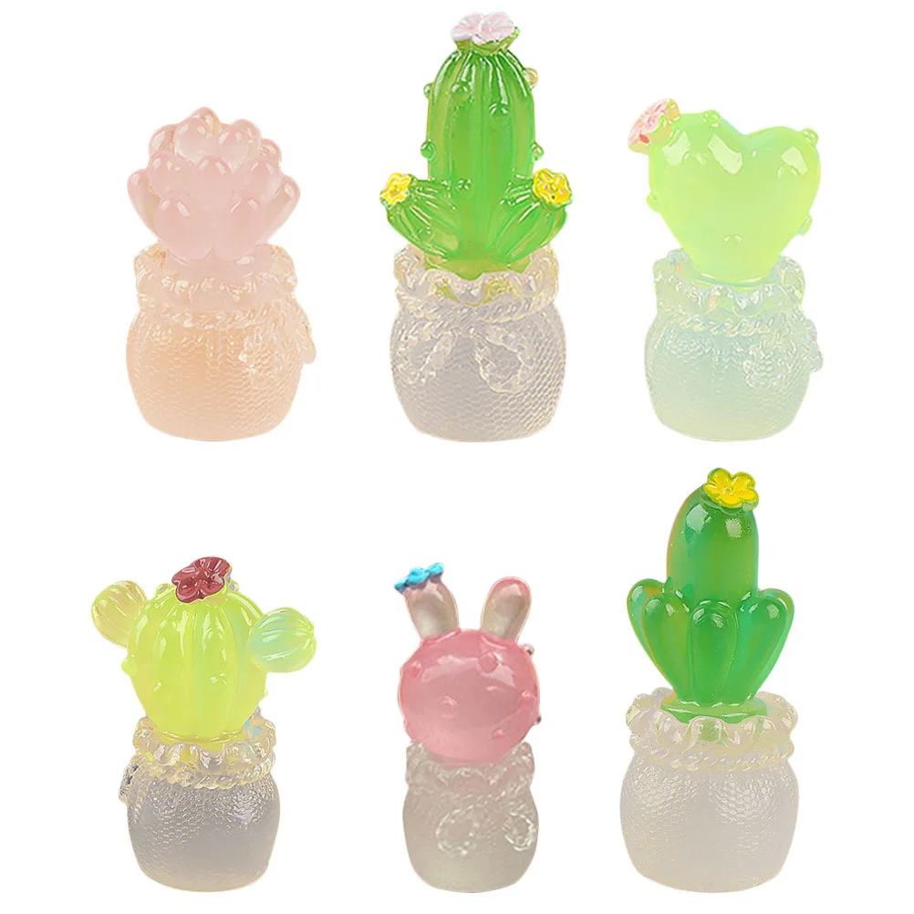 6 Pcs Artificial Cactus Mini Plant Decor Garden Miniature Ornament Model Faux Outdoor Plants Crafts Decorations Resin Office
6 Pcs Artificial Cactus Mini Plant Decor Garden Miniature Ornament Model Faux Outdoor Plants Crafts Decorations Resin Office
