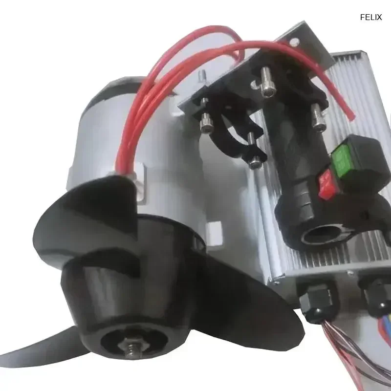 12V 24V 48V Brushless underwater thruster + controller Thruster underwater thruster One set of controller 1000W
12V 24V 48V Brushless underwater thruster + controller Thruster underwater thruster One set of controller 1000W