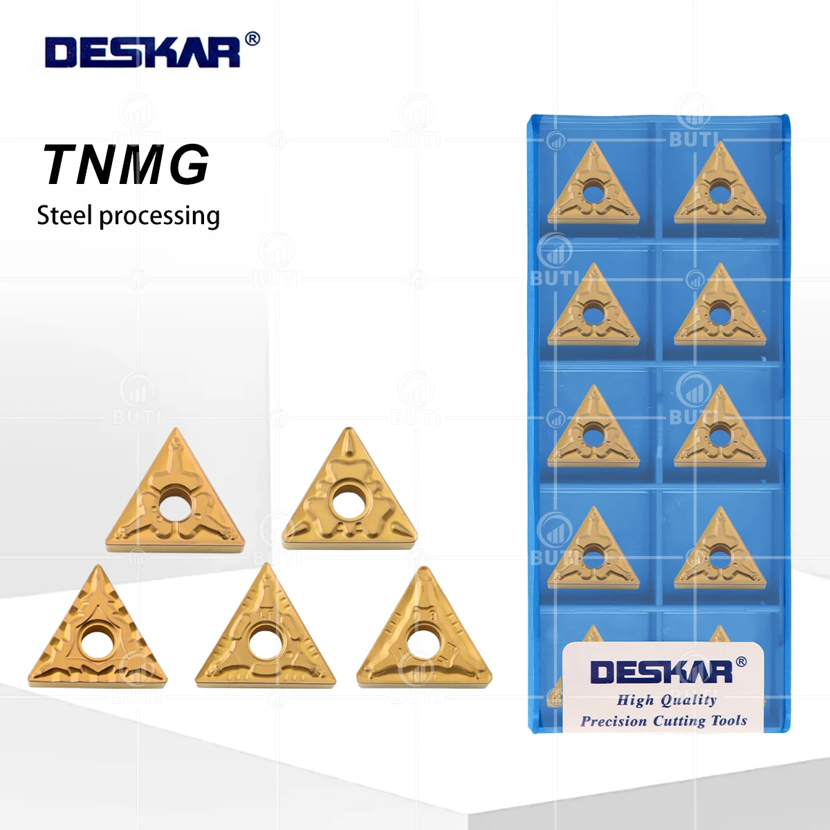 DESKAR 100% Original TNMG160404 TNMG160408 TNMG160412 TM CQ HQ PR CM MT R/L-S LF9018 External Turning Blade CNC Blade Made Steel
DESKAR 100% Original TNMG160404 TNMG160408 TNMG160412 TM CQ HQ PR CM MT R/L-S LF9018 External Turning Blade CNC Blade Made Steel