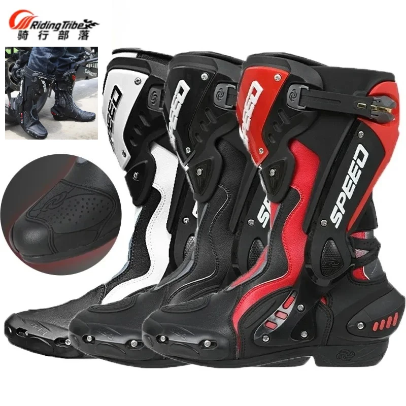 2026 PRO-BIKER Motorcycle Boots Waterproof Racing Boots All-Season Anti-Slip Waterproof Off-Road Boots for Men Women B1008
2026 PRO-BIKER Motorcycle Boots Waterproof Racing Boots All-Season Anti-Slip Waterproof Off-Road Boots for Men Women B1008