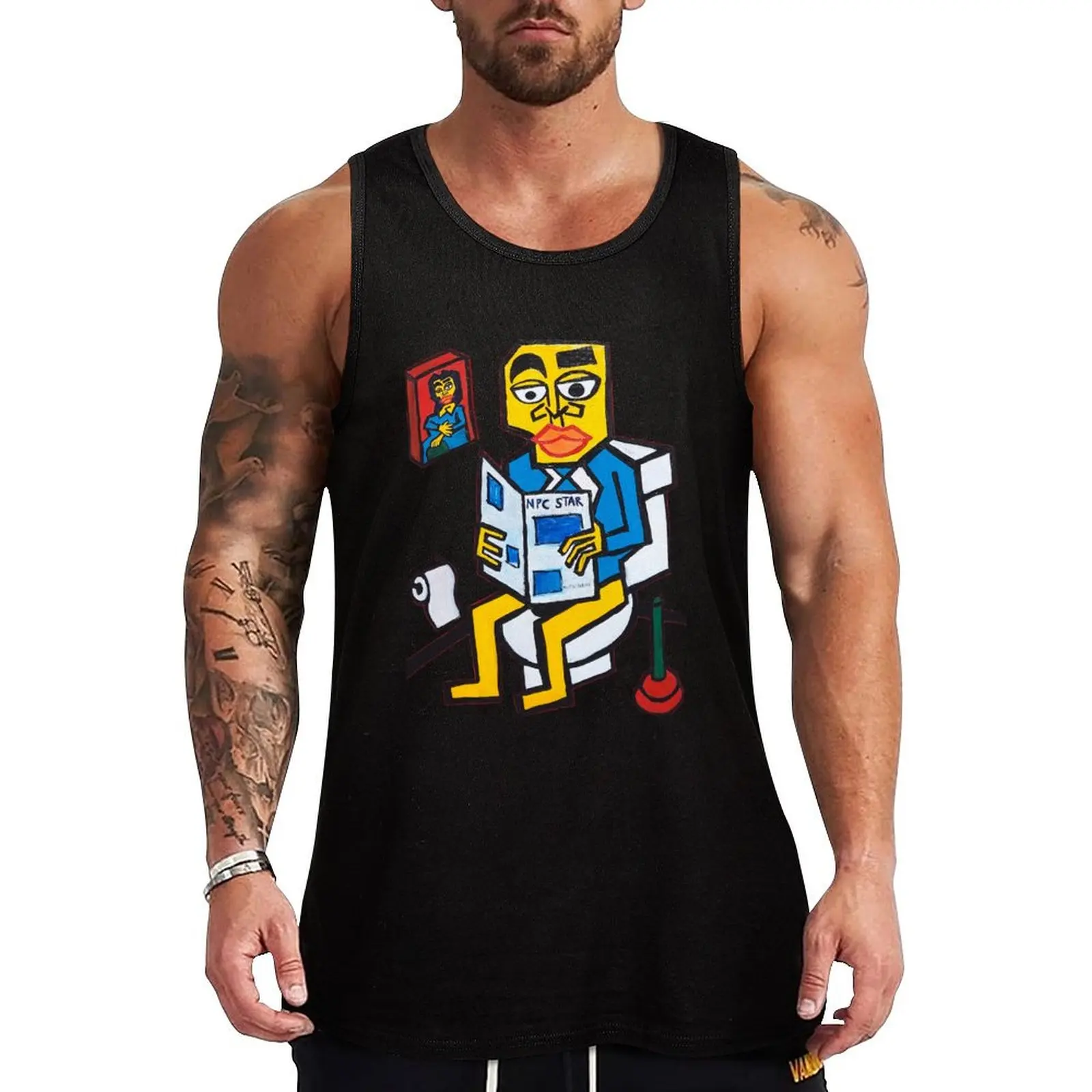 NPC TOLIET Tank Top Beach Casual Tank Top Loose Fit Sleeveless Summer
NPC TOLIET Tank Top Beach Casual Tank Top Loose Fit Sleeveless Summer