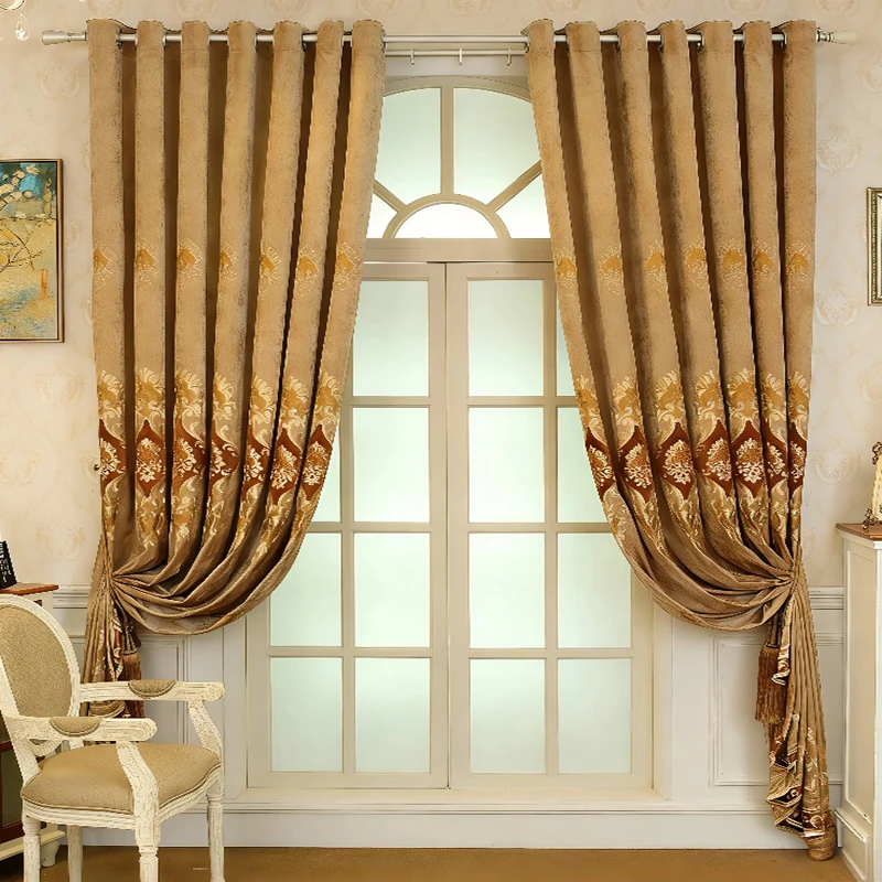 2PCS Vintage Brown Embroidered Curtains, High Blackout, Grommet for Living Room & Bedroom, Sheer Not Included
2PCS Vintage Brown Embroidered Curtains, High Blackout, Grommet for Living Room & Bedroom, Sheer Not Included