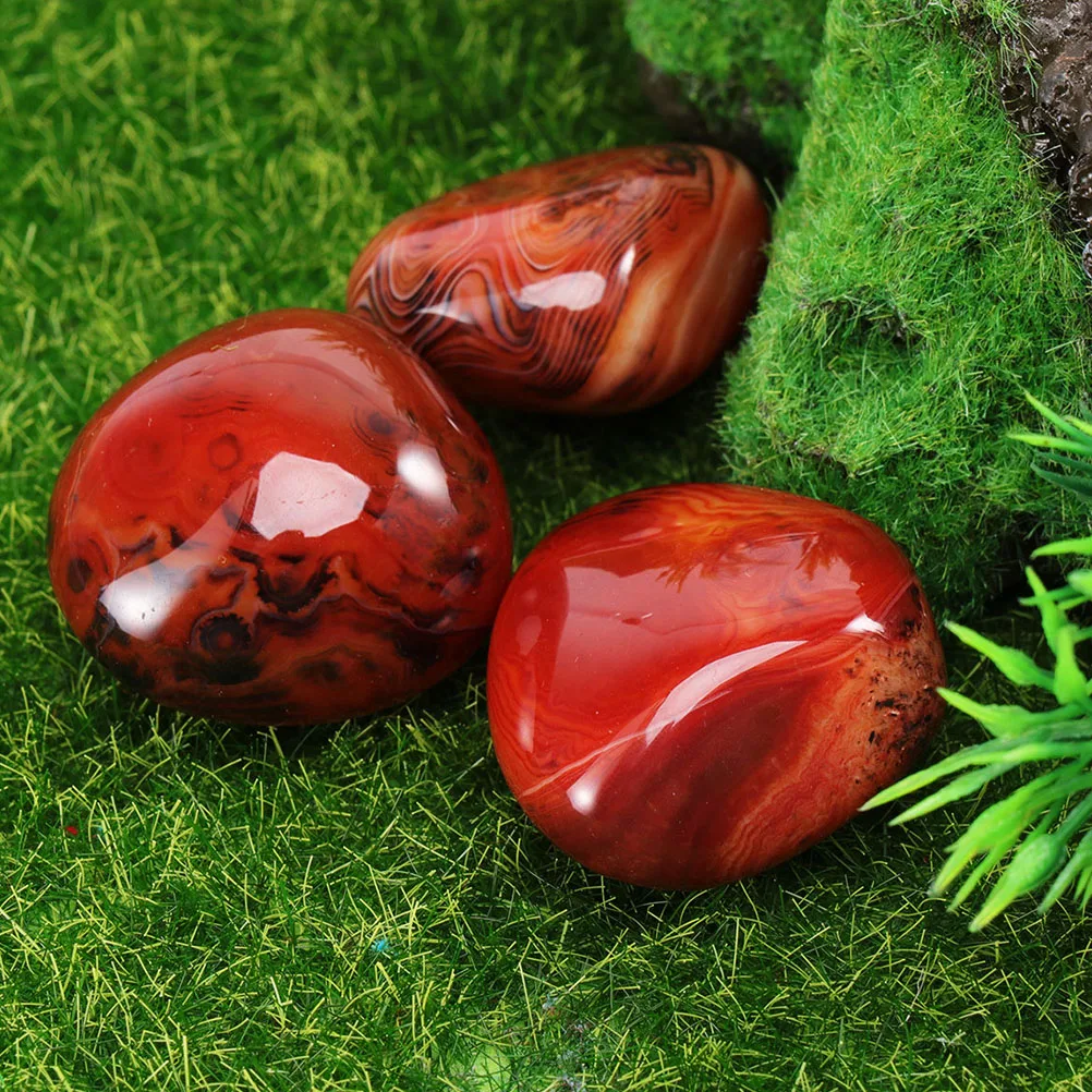 4 Pcs Natural Agate Stones Tumbled Polished Irregular Healing Sardonyx Chakra Decor Fish Tank Smooth Hand Carved Craft Jewelry
4 Pcs Natural Agate Stones Tumbled Polished Irregular Healing Sardonyx Chakra Decor Fish Tank Smooth Hand Carved Craft Jewelry