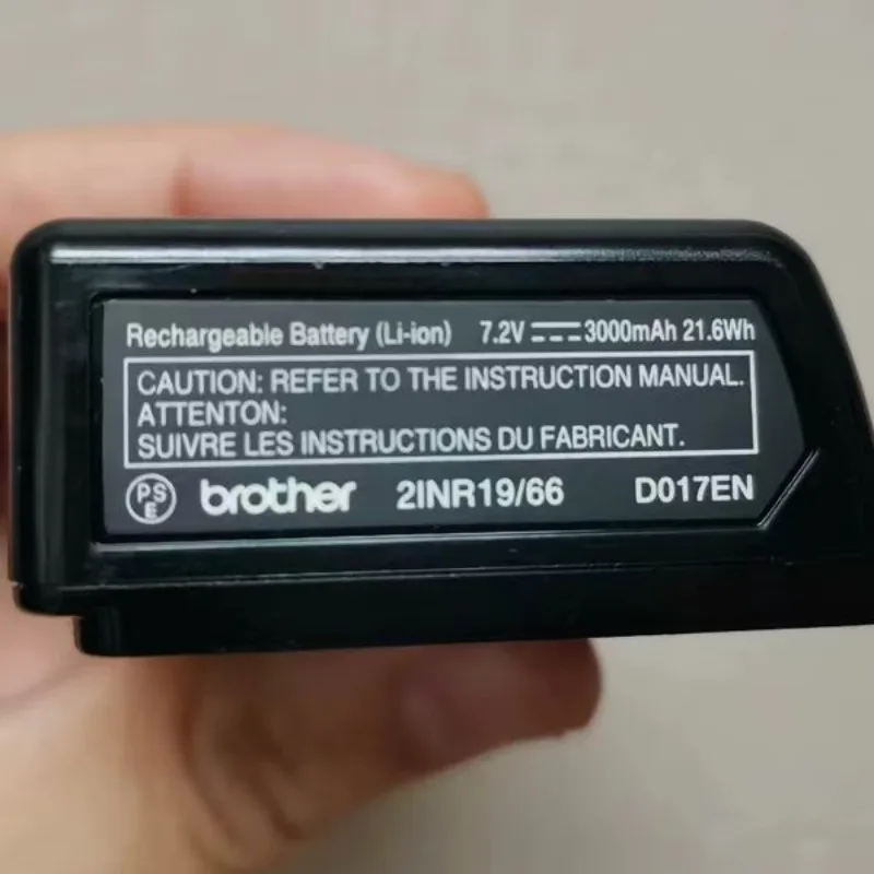 100%Original 7.2V 3000mAh for Brother PA-BT-006 Label Printer Rechargeable Battery
100%Original 7.2V 3000mAh for Brother PA-BT-006 Label Printer Rechargeable Battery