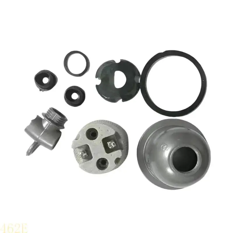 462E E27 Light Holder with Heat Resistant Ceramic Construction Socket Screw In for Diversed Applications Waterproof
462E E27 Light Holder with Heat Resistant Ceramic Construction Socket Screw In for Diversed Applications Waterproof