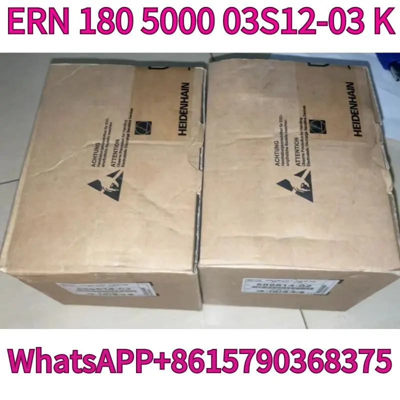 Совершенно новый энкодер 589614-02 ERN 180 5000 03S12-03 K с годовой гарантией и быстрой доставкой.
Совершенно новый энкодер 589614-02 ERN 180 5000 03S12-03 K с годовой гарантией и быстрой доставкой.