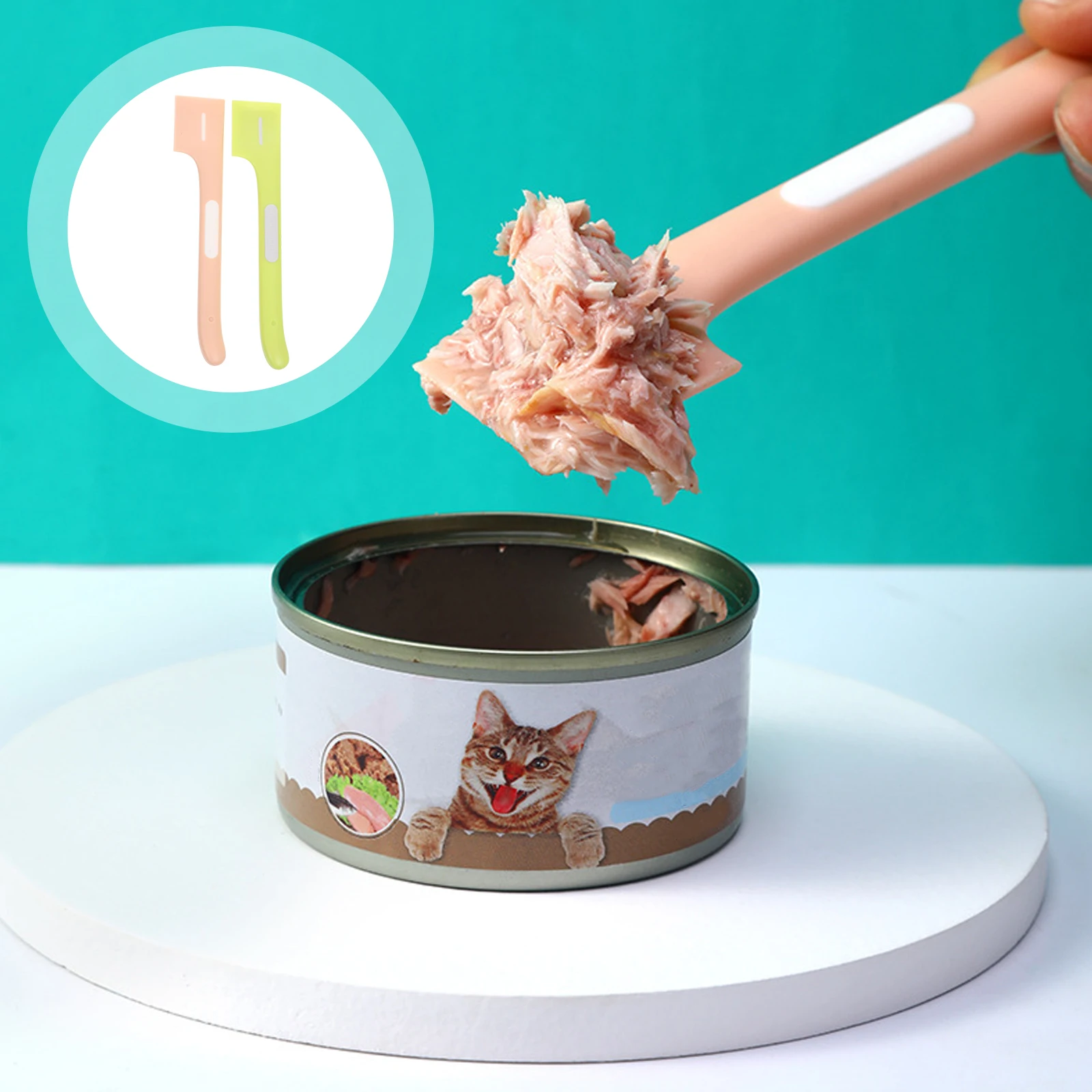 2pcs Can Spoon Cat Dog Wet Dry Food Scoop Lever Handle Canned Food Opener Stainless Steel Pet Feeding Spoon Jar Mixing Spoons 
2pcs Can Spoon Cat Dog Wet Dry Food Scoop Lever Handle Canned Food Opener Stainless Steel Pet Feeding Spoon Jar Mixing Spoons