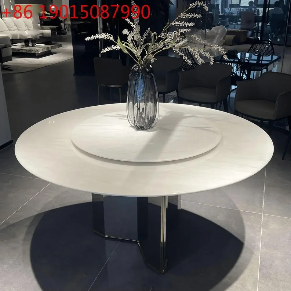 Italy imported Cary ice jade natural marble dining table light luxury
Italy imported Cary ice jade natural marble dining table light luxury