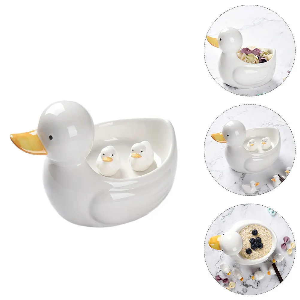 1 Set Ceramic Duck Chopsticks Rest Rack Small Adorable Chopstick Holder Stand Perfect for Restaurant Home Party
1 Set Ceramic Duck Chopsticks Rest Rack Small Adorable Chopstick Holder Stand Perfect for Restaurant Home Party