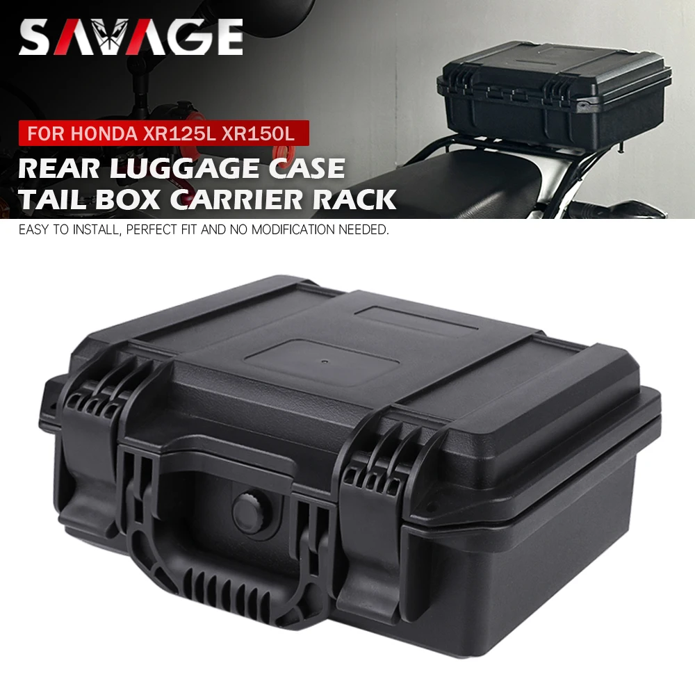 For HONDA XR150L XR125L 2012-2024 Motorcycle Tail Box Tool Storage Suitcase XR 250 125 L Top Case Rear Luggage Carrier Rack
For HONDA XR150L XR125L 2012-2024 Motorcycle Tail Box Tool Storage Suitcase XR 250 125 L Top Case Rear Luggage Carrier Rack