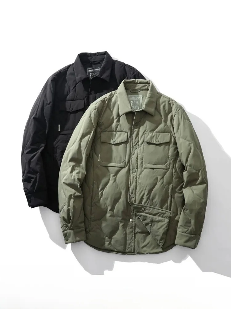 Men's down Jaet 90 Du down irt Collar Outdoor Sports Winter Warm Polyester Fiber Long Sve Regular Fit Button Closure
Men's down Jaet 90 Du down irt Collar Outdoor Sports Winter Warm Polyester Fiber Long Sve Regular Fit Button Closure