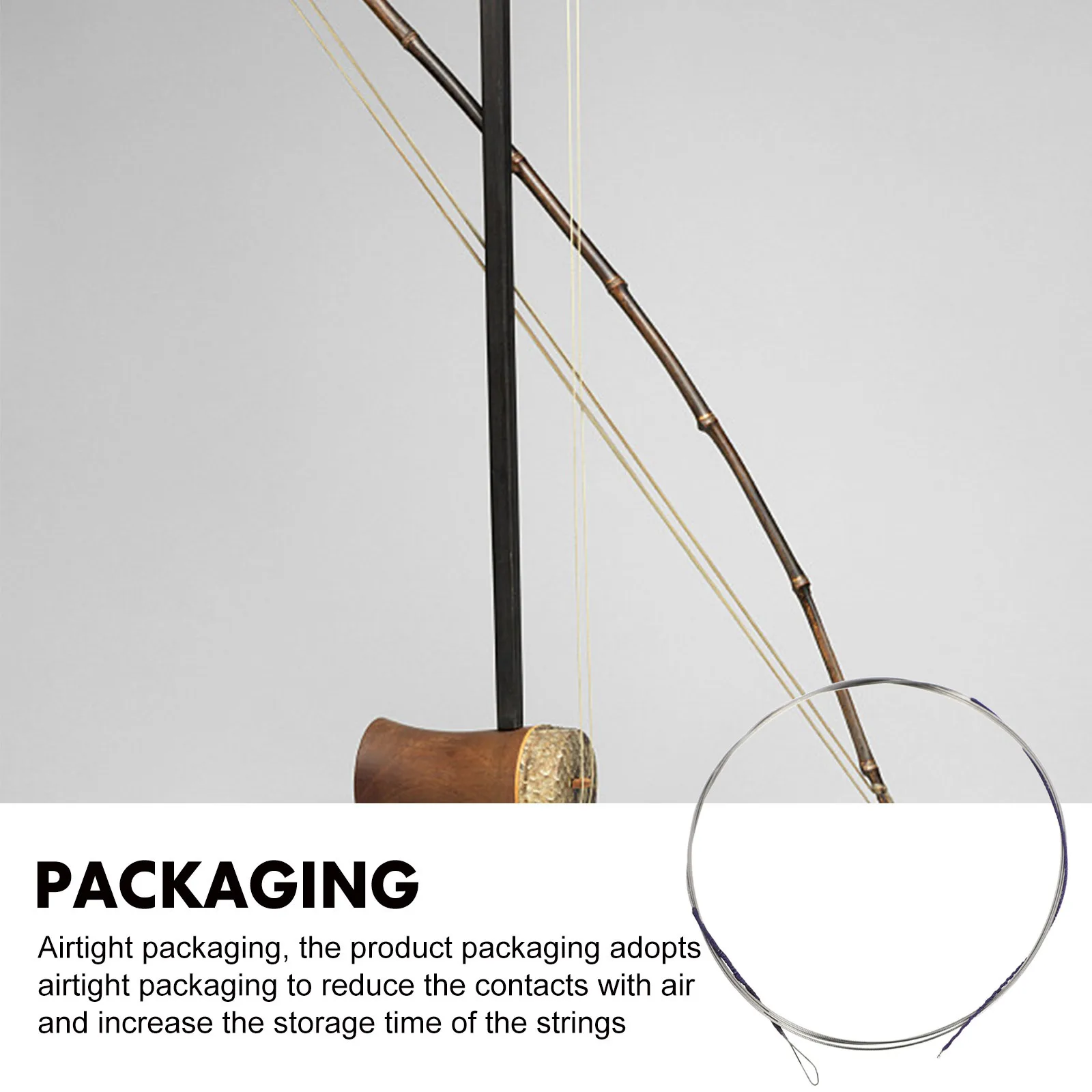 4Pcs Erhu String Replacements Full Set Durable Professional Metal Strings Easy to Replace Sturdy Erhu Parts Practical
4Pcs Erhu String Replacements Full Set Durable Professional Metal Strings Easy to Replace Sturdy Erhu Parts Practical