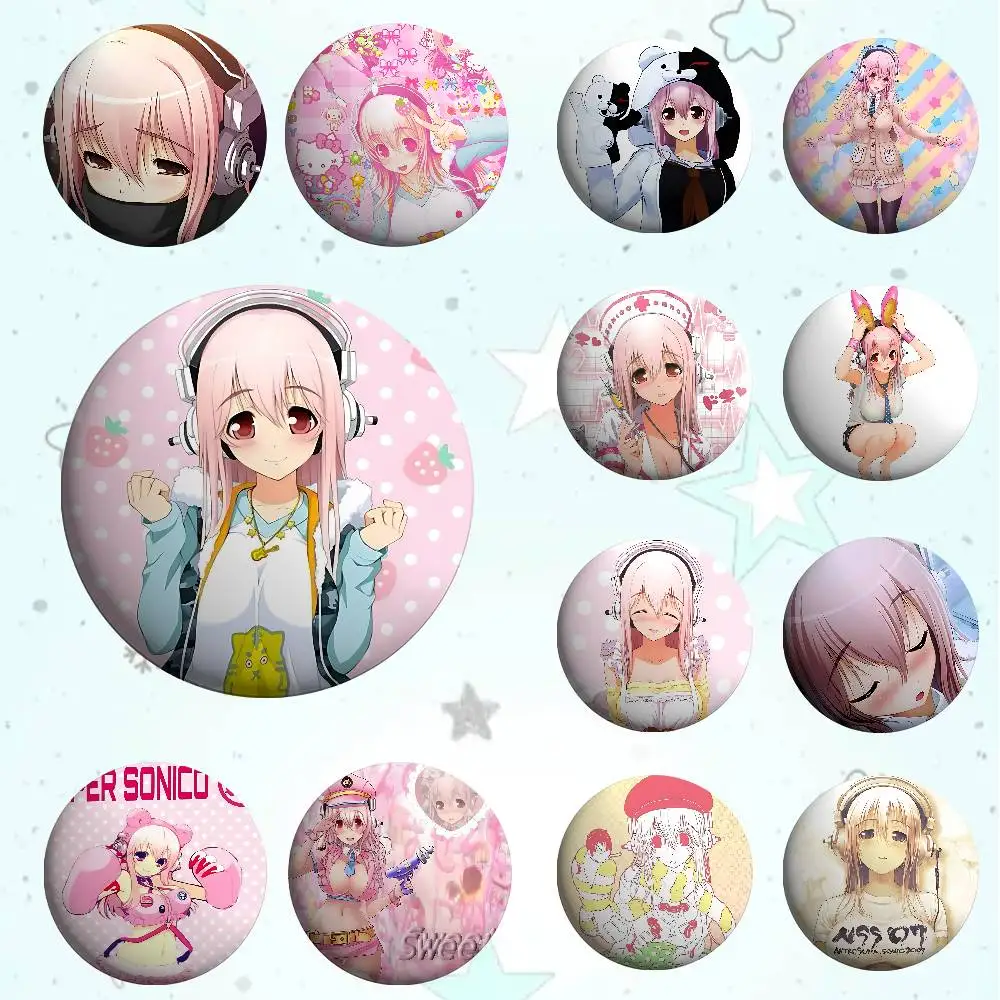 Kawaii Super S-sonico Badges Tinplate Soft Button Pin Brooch Metal Badge Custom Jewelry Accessories Hat Bag Lapel
Kawaii Super S-sonico Badges Tinplate Soft Button Pin Brooch Metal Badge Custom Jewelry Accessories Hat Bag Lapel