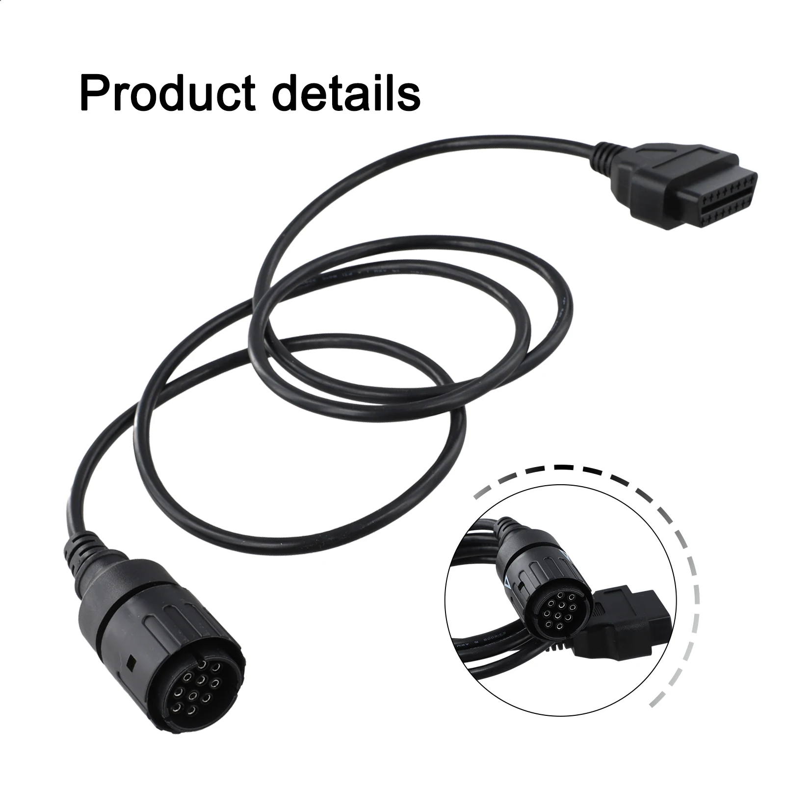 Automotive Grade Cable Diagnostic Adapter Cable Automotive Service Automotive Tool Wear-resistant Material Easy Installation
Automotive Grade Cable Diagnostic Adapter Cable Automotive Service Automotive Tool Wear-resistant Material Easy Installation