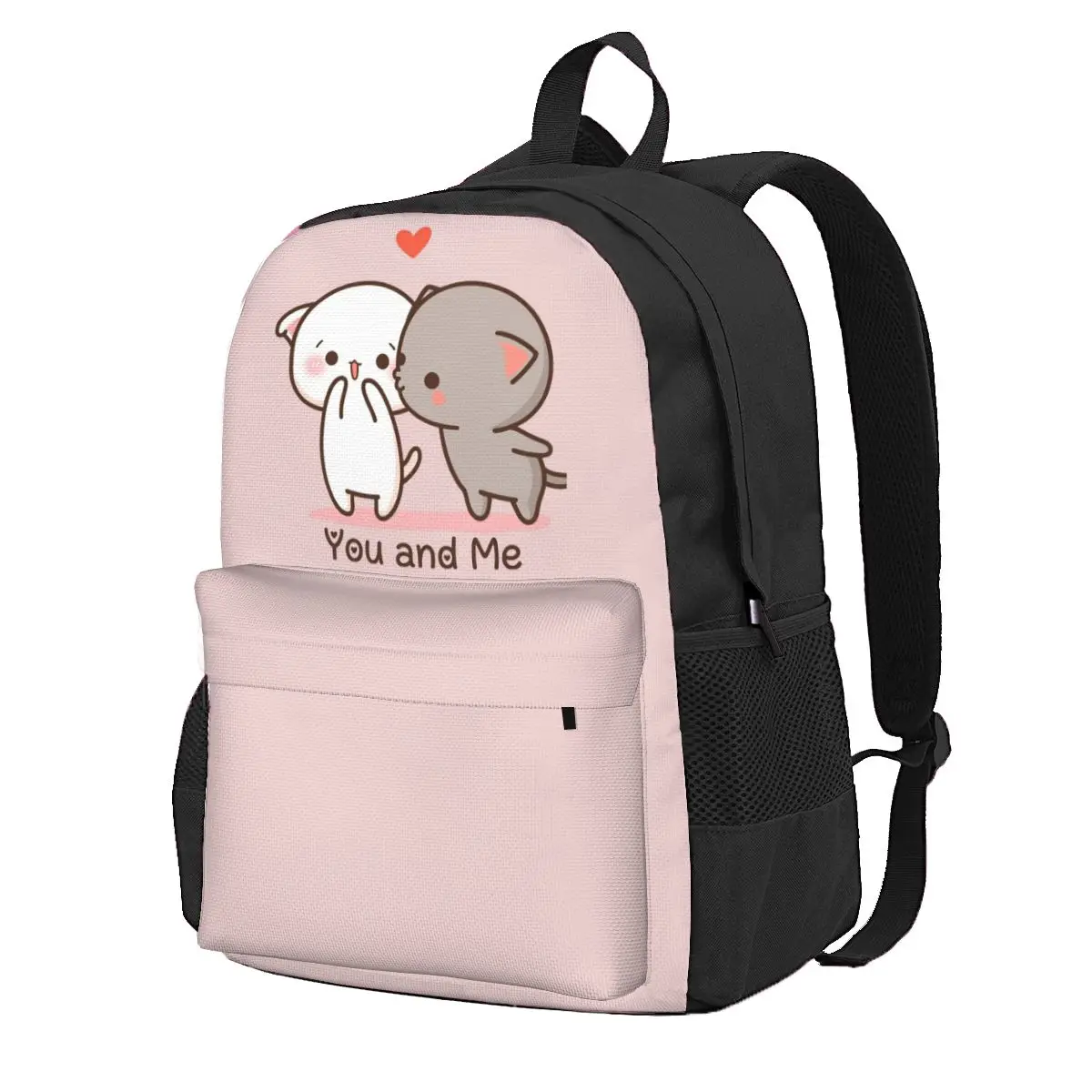 Adorable Mochi Cats - Better Together Student Backpack School Bag Hiking Travel Daypack Men Women Fashion Bookbag Shoulder Bags
Adorable Mochi Cats - Better Together Student Backpack School Bag Hiking Travel Daypack Men Women Fashion Bookbag Shoulder Bags