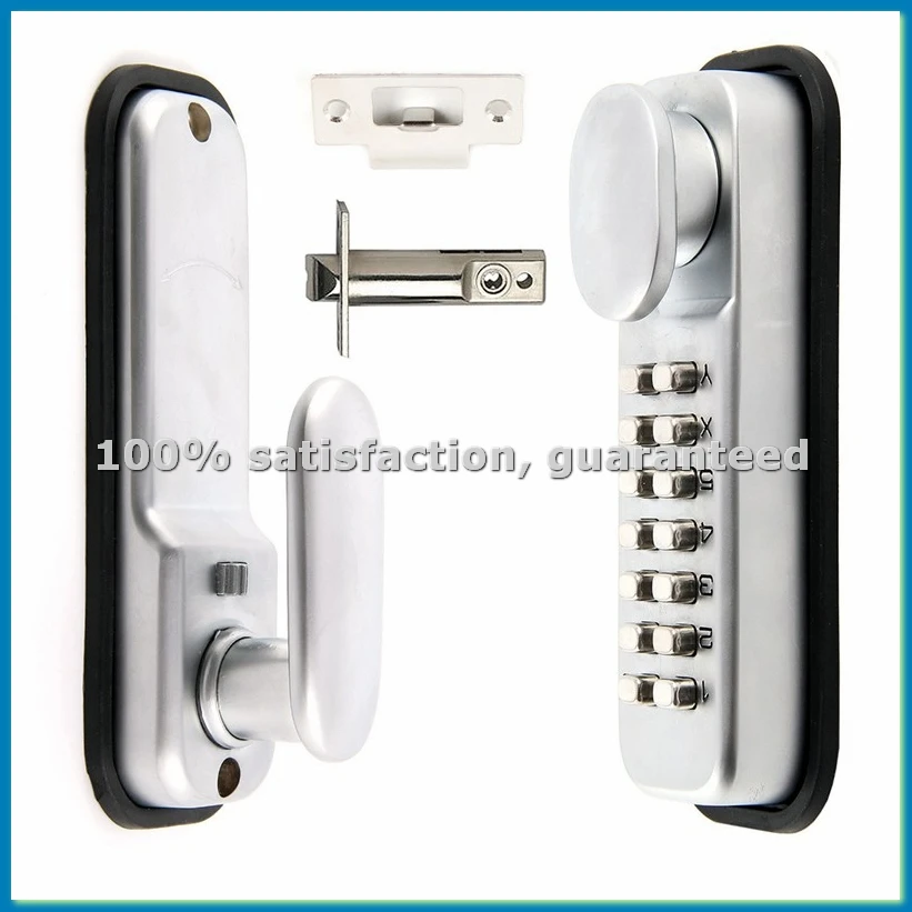 Цифровой кнопочный дверной замок с кодовой панелью для ввода комбинации, механический, без ключа - ABWY
Цифровой кнопочный дверной замок с кодовой панелью для ввода комбинации, механический, без ключа - ABWY