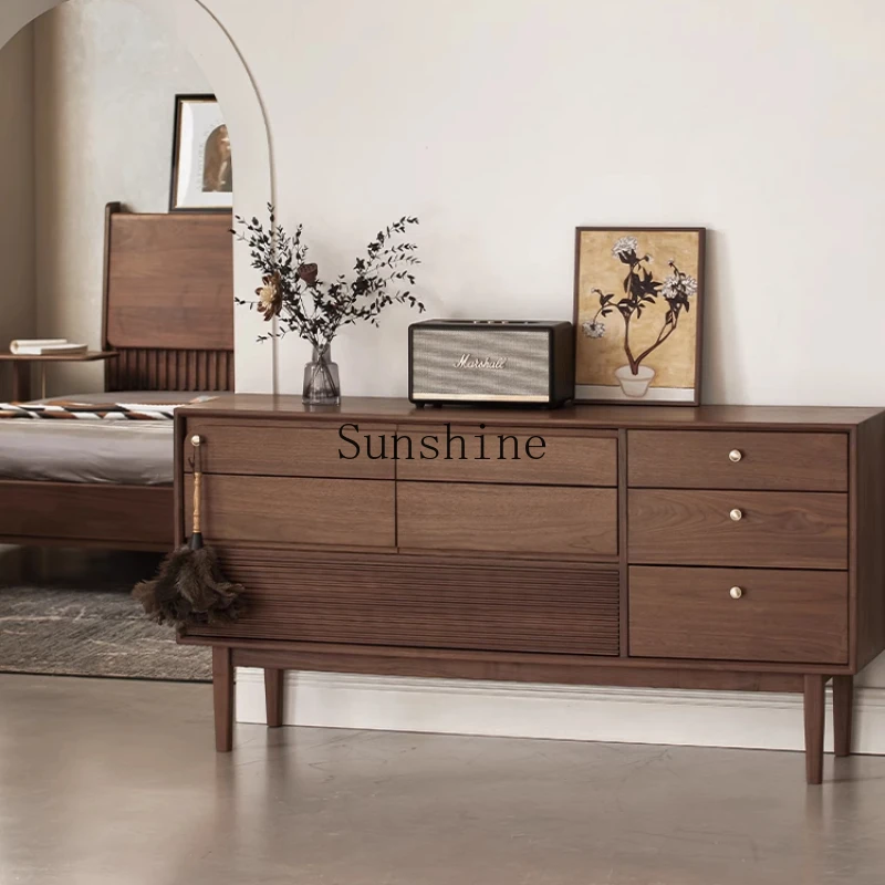 Black Walnut Badou Bedroom Medieval Storage Furniture Six Bed Side Cabinet All Solid Wood
Black Walnut Badou Bedroom Medieval Storage Furniture Six Bed Side Cabinet All Solid Wood