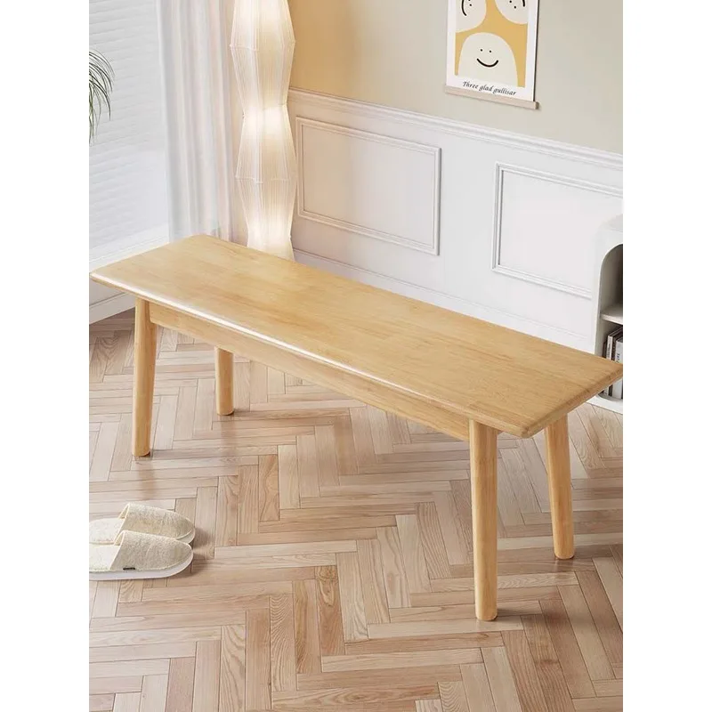 Solid wood bench household living room can sit dining table stool shoe changing stool modern simple bedroom bedside sofa tea tab
Solid wood bench household living room can sit dining table stool shoe changing stool modern simple bedroom bedside sofa tea tab