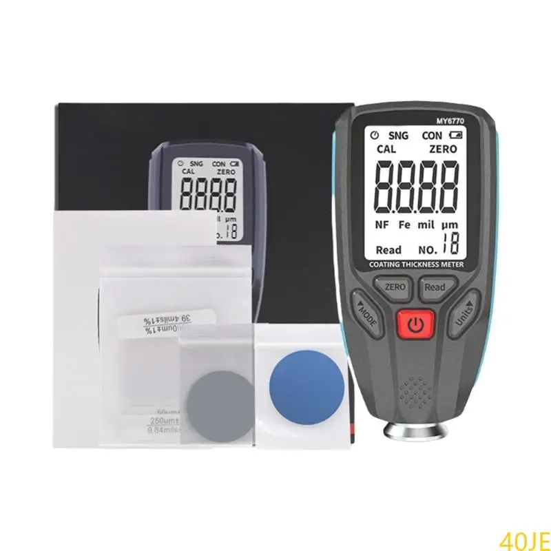 40JE Car Paint Thickness Detectors High Accuracy Coating Meter for Second-hand Car
40JE Car Paint Thickness Detectors High Accuracy Coating Meter for Second-hand Car