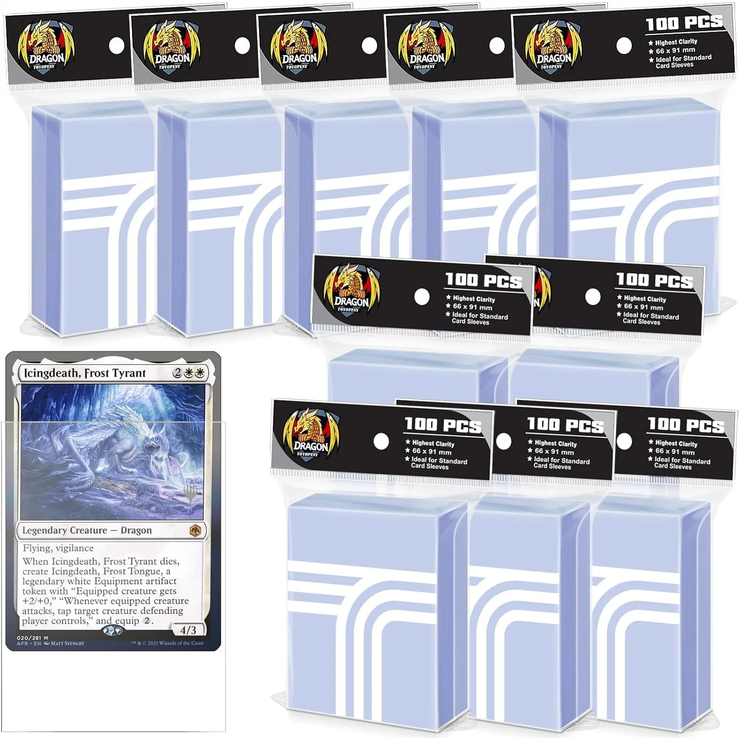 1000 Count Baseball Card Sleeves, Soft Trading Card Sleeves Fit for Sports, Game Cards with Standard Size
1000 Count Baseball Card Sleeves, Soft Trading Card Sleeves Fit for Sports, Game Cards with Standard Size