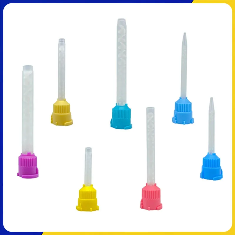 Dental Mixing Tips for 1:1 Two-component Mixing Tube Disposable Impression Materials Mixing Tips Mixing Tube Lab Color Tubes
Dental Mixing Tips for 1:1 Two-component Mixing Tube Disposable Impression Materials Mixing Tips Mixing Tube Lab Color Tubes