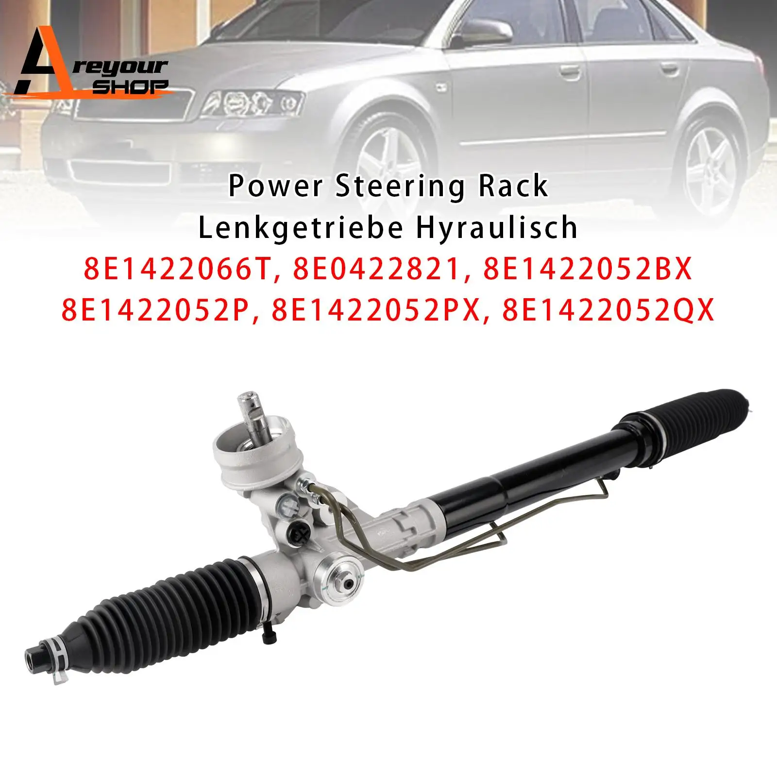 Рейка гидроусилителя руля 8E1422066T для Audi A4 8E B6 B7 + A4 Avant Seat Exeo 3R2 3R5
Рейка гидроусилителя руля 8E1422066T для Audi A4 8E B6 B7 + A4 Avant Seat Exeo 3R2 3R5