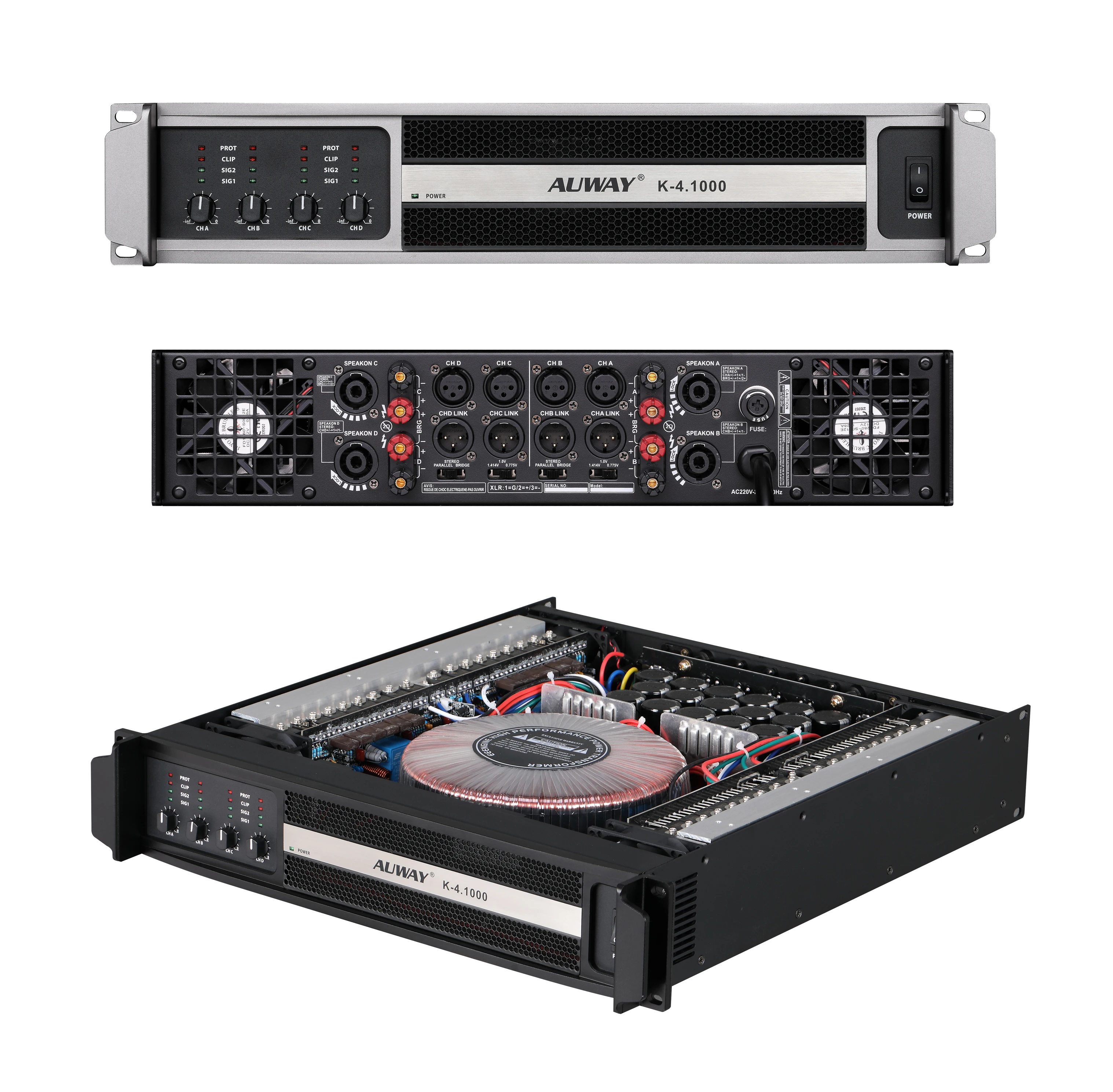 Factory Direct Sales K-4.1000 Dj 4 Channel Class H 1000w Professional Power Amplifiers Sound Stereo Audio
Factory Direct Sales K-4.1000 Dj 4 Channel Class H 1000w Professional Power Amplifiers Sound Stereo Audio