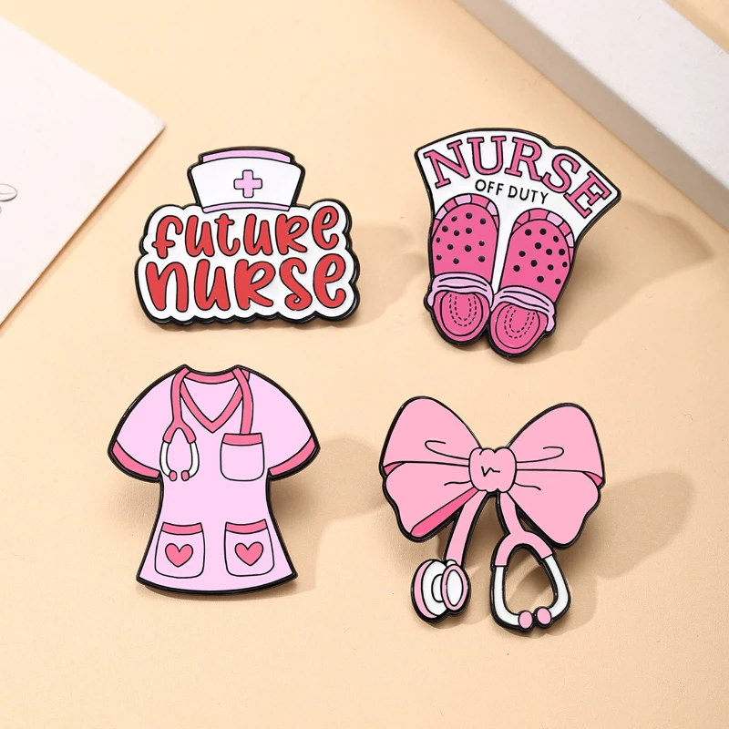 Pink Nurse Theme Enamel Pin Cute Alloy Brooch Badge for DIY Clothes Bags Shoes Hat Scarf T-shirt Jeans Decoration
Pink Nurse Theme Enamel Pin Cute Alloy Brooch Badge for DIY Clothes Bags Shoes Hat Scarf T-shirt Jeans Decoration
